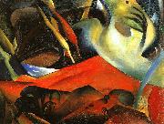 August Macke The Storm Spain oil painting artist